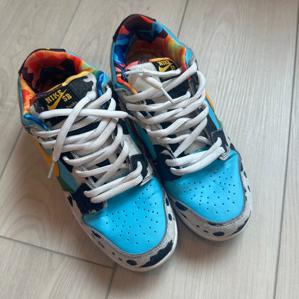 Nike SB Dunk Low x Ben & Jerry’s ‘Chunky Dunky’ skateboarding low top sneakers - Picture 2 of 8